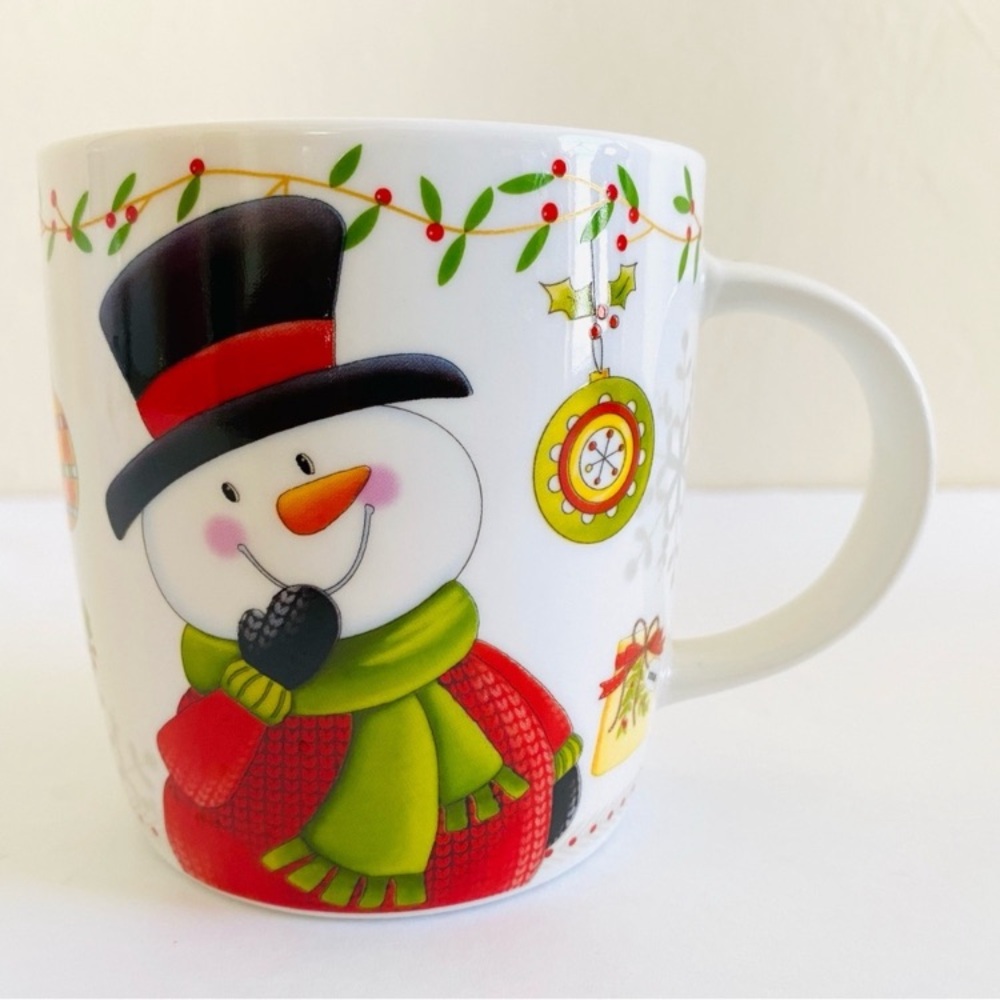 Burton & Burton Christmas/Holiday
Snowman 12 oz Mug/Coffee Cup
